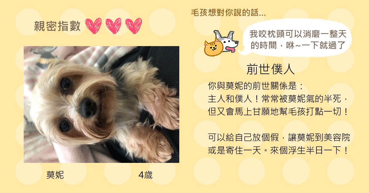 Chloxi Huang的測驗結果